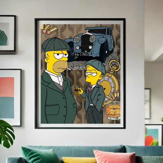 Peaky Blinders Simpsons