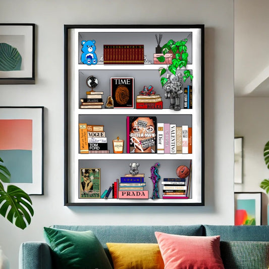 Stacked shelf
